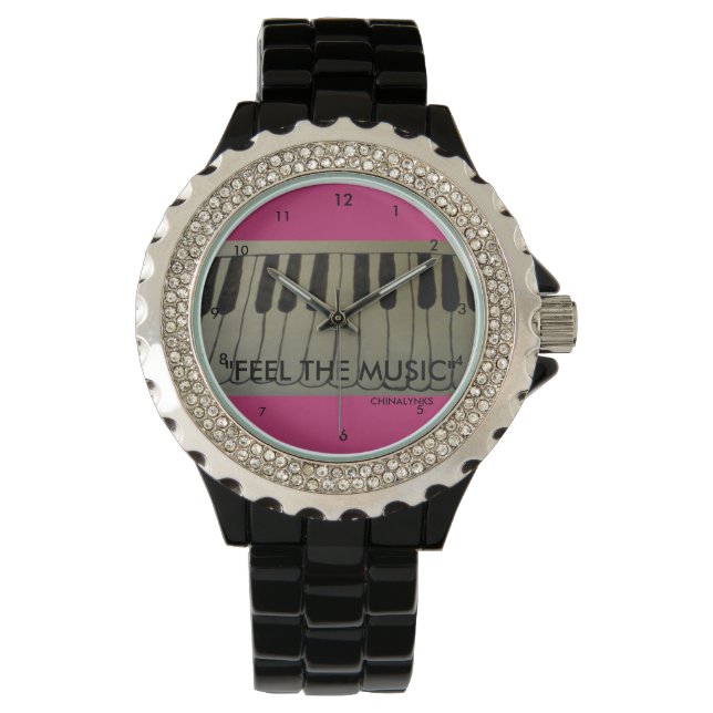 KEYBOARD WATCH ARMBANDUHR (Vorderseite)