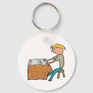 Keyboarder Schlüsselanhänger