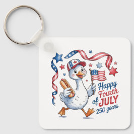Keychain-America Patriotic 250th Anniversary Schlüsselanhänger