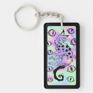 Keychain "Eyed Beast" (NOT HOLOGRAPHIC) Schlüsselanhänger