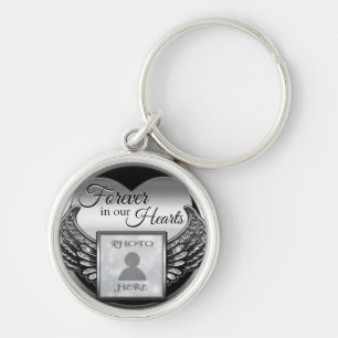Keychain für benutzerdefinierte Foto-Memorial Schlüsselanhänger