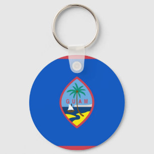 Keychain with Flag of Guam Schlüsselanhänger