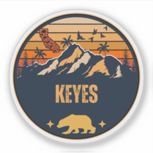 Keyes, Kalifornien Aufkleber