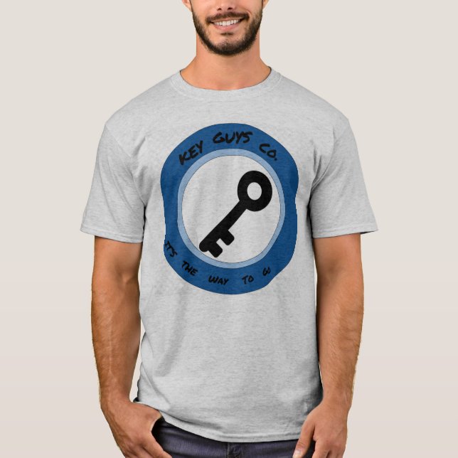 KeyGuysCo officiel. T-shirt : 2 dégrossis (Devant)