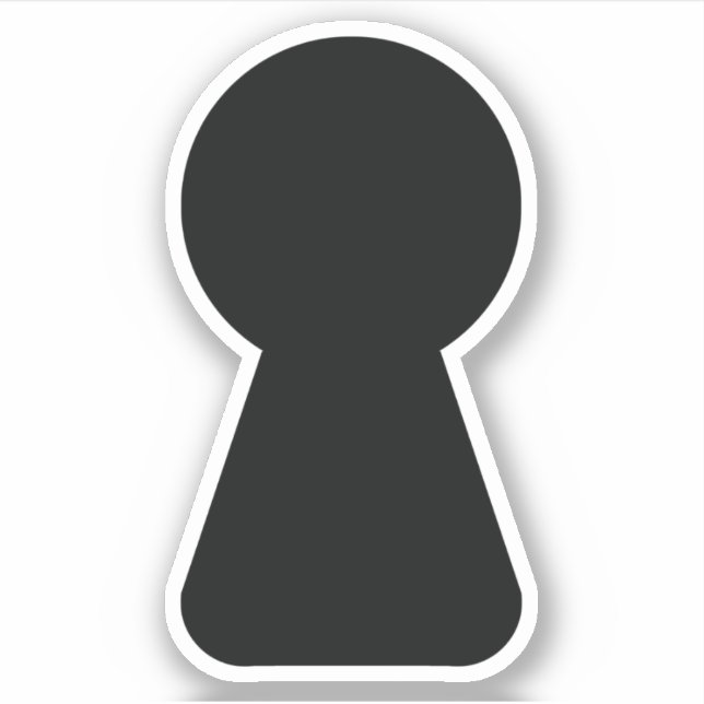 KEYHOLE AUFKLEBER (Vorderseite)