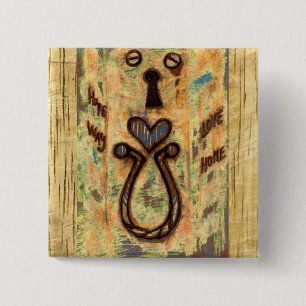 Keyhole & Herz Button