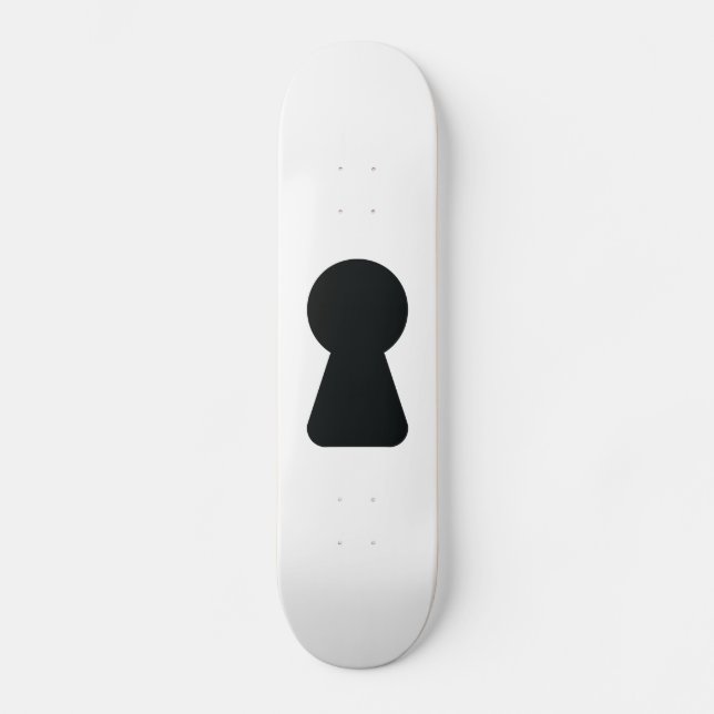 KEYHOLE SKATEBOARD (Vorderseite)