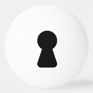 KEYHOLE TISCHTENNISBALL
