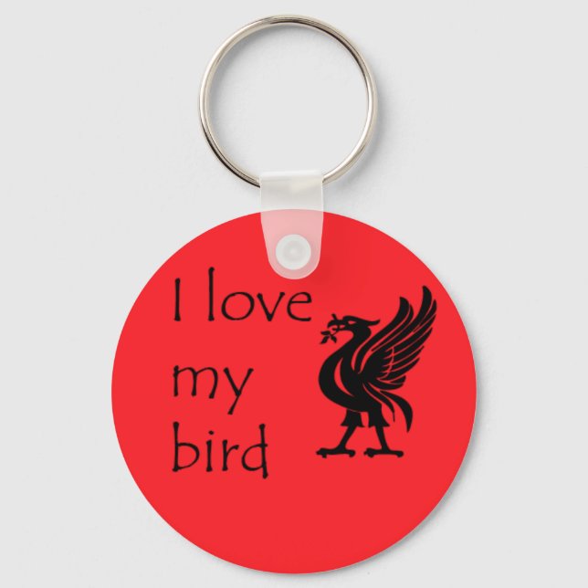 Keyring - Liverpool Liverbird Schlüsselanhänger (Vorderseite)
