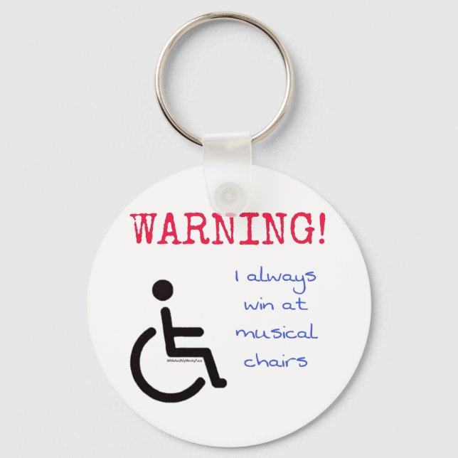 Keyring - musical chairs schlüsselanhänger (Vorderseite)