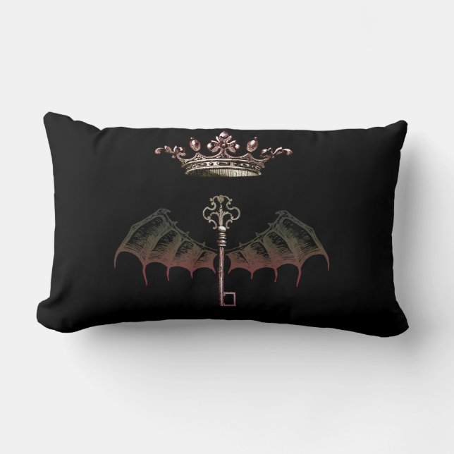 Keys the Kingdom Throw Pillow Lendenkissen (Vorderseite)