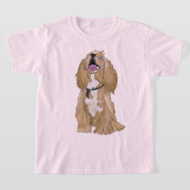 Keys the Miniature cocker spaniel T-Shirt (Ablage )