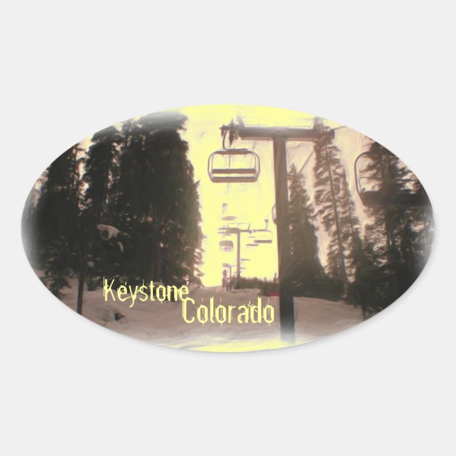 Keystone Colorado Aufkleber (Vorderseite)
