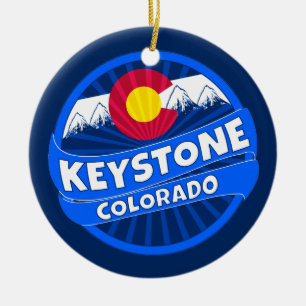 Keystone Colorado Berg Burst Ornament