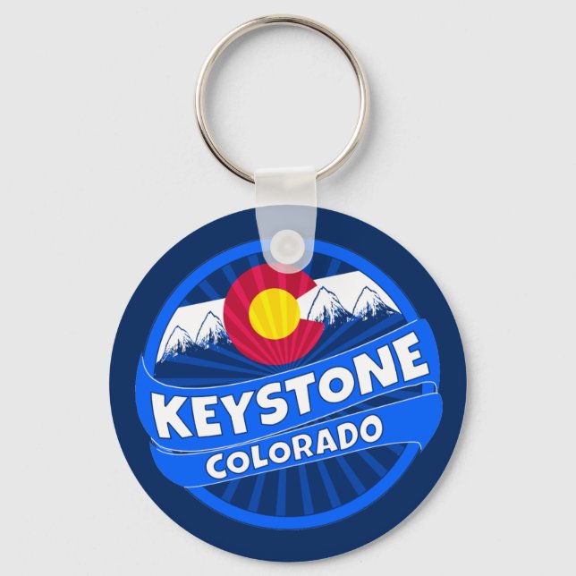 Keystone Colorado Schlüsselanhänger (Vorderseite)