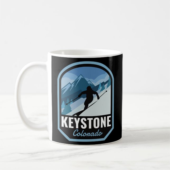 Keystone Colorado Skigebiet Kaffeetasse (Links)