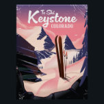 Keystone zum Ski Poster<br><div class="desc">Ein absolutes Muss für Skifahrer.</div>