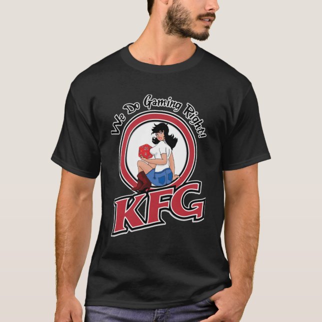 KFG Nasen-Kunst-T - Shirt (dunkel) (Vorderseite)