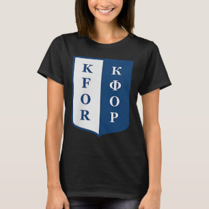 Kfor Kosovo Force Gemeinsame Friedenssicherungsope T-Shirt