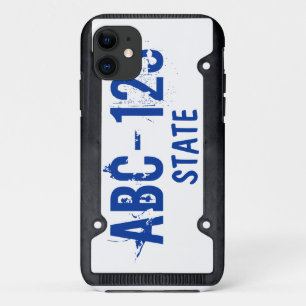 Kfz-Kennzeichen-Fall-Abdeckung Case-Mate iPhone Hülle