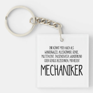 KFZ Mechaniker – ein Alleskönner,Genie,Multitalent Schlüsselanhänger