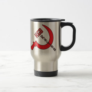 KGB emballant la tasse de voyage