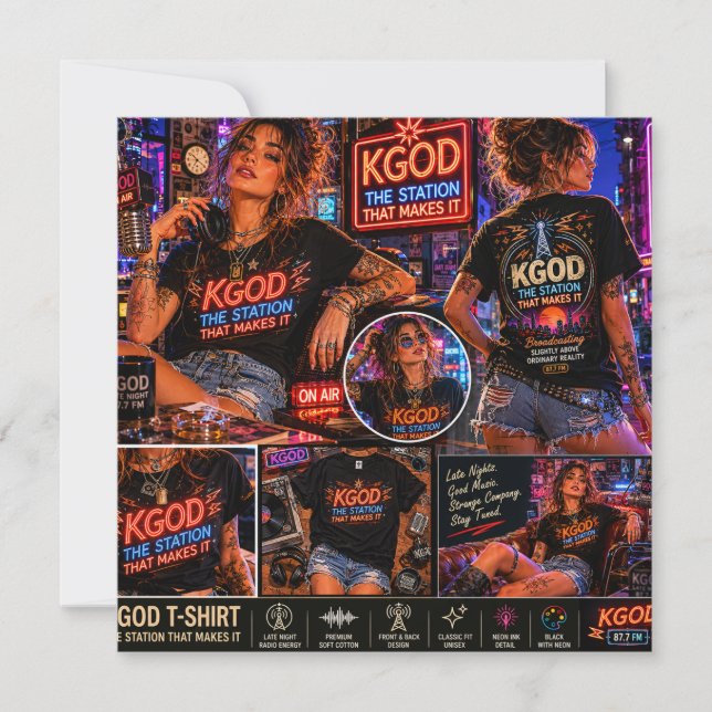 KGOD Radio Late Night  (Vorderseite)