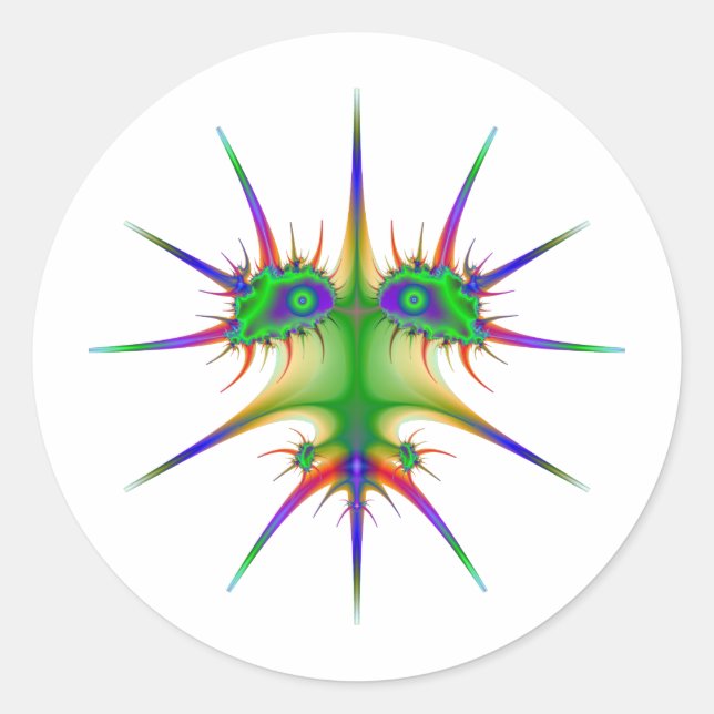 Khabarovsk Bug Runder Aufkleber (Vorderseite)