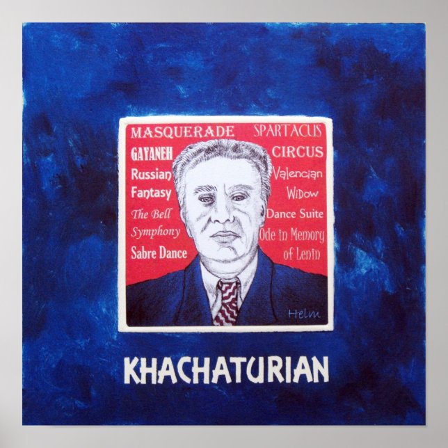 Khachaturian Poster (Vorne)