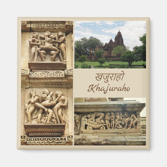 Khajuraho Magnet (Vorne)