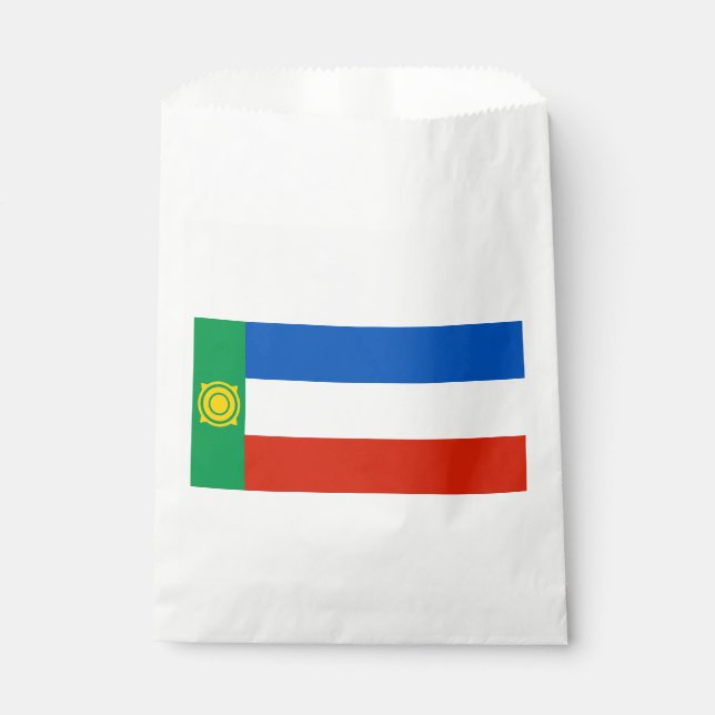 Khakassia Flag Geschenktütchen (Vorderseite)