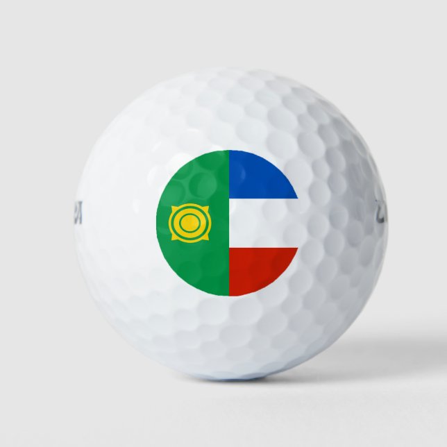 Khakassia Flag Golfball (Vorderseite)