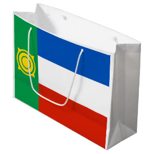 Khakassia Flag Große Geschenktüte