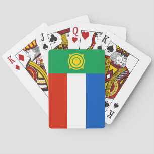 Khakassia Flag Spielkarten