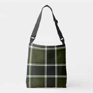 Khaki Military Modern Camouflage Tartan Muster Tragetaschen Mit Langen Trägern