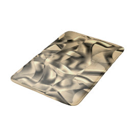 Khaki- oder Beige-Formen, in hellen Tönen Badematte