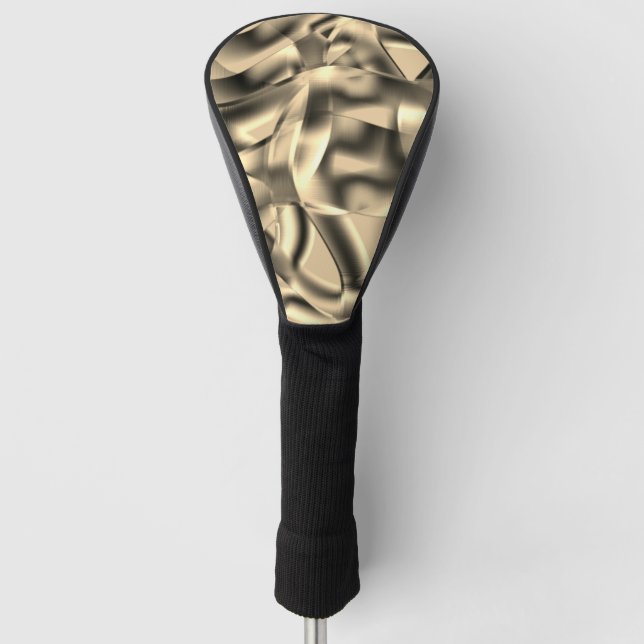 Khaki- oder Beige-Formen, in hellen Tönen Golf Headcover (Vorderseite)