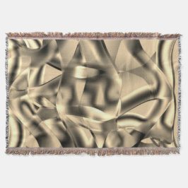 Khaki- oder Beige-Gebärde in kräftigen Tönen Decke