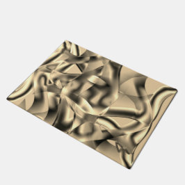 Khaki- oder Beige-Gebärde in kräftigen Tönen Fußmatte