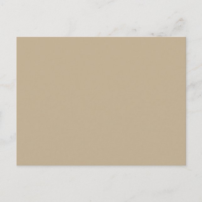 Khaki Postkarte (Vorderseite)