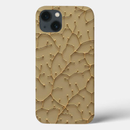 Khaki-Riss-Textur-modernes iPhone-Case Case-Mate iPhone Hülle