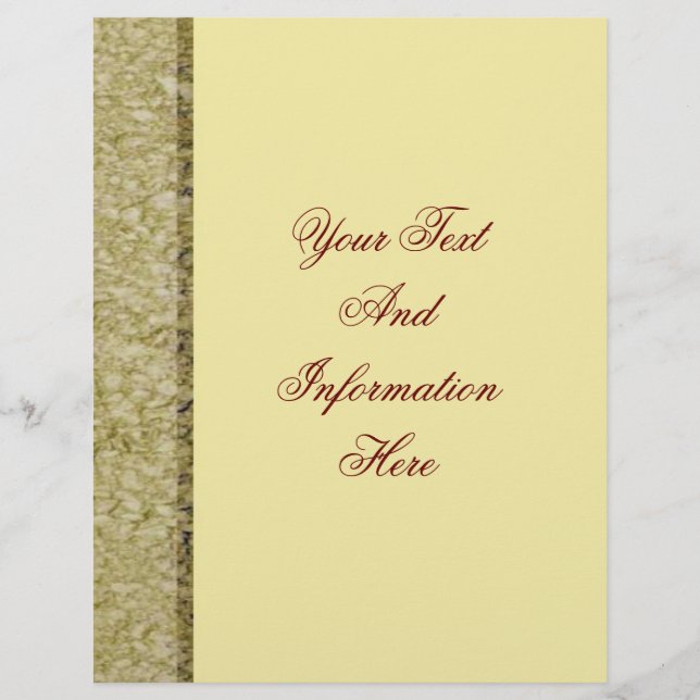 Khaki Sand Stone Flyer (Vorne)