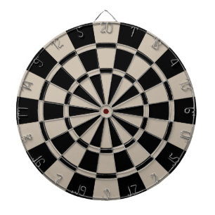 Khaki und Schwarz Dartscheibe