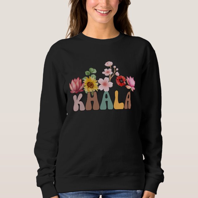 Khala Queen - Die Coolste Tante in der Familie Sweatshirt (Vorderseite)