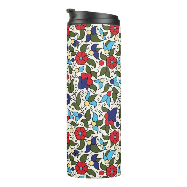 Khalil Hebron Keramik Mittlerer Osten Arabische Fl Thermosbecher (Nach rechts gedreht)