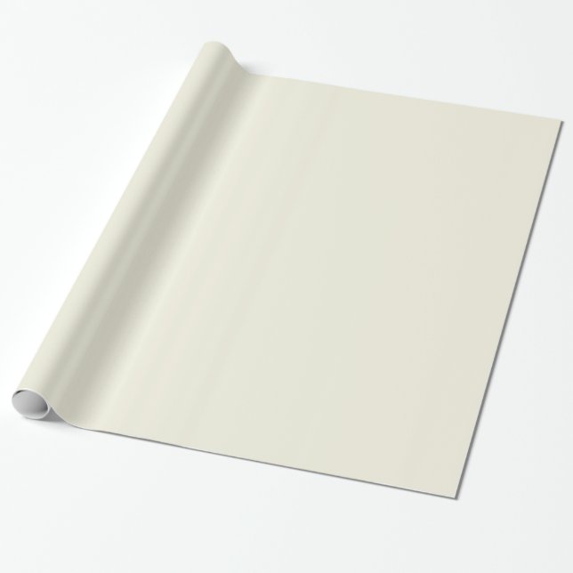 Khalk Neutral Beige Creme Solid Color Background Geschenkpapier (Ungerollt)