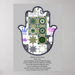 Khamsa Hand Poster Design 1 Mieter