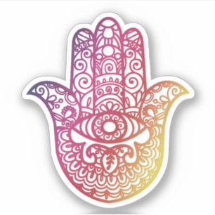 Khamsa Hand Viel Glück Aufkleber