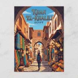 Khan el-Khalili Ägypten Postkarte