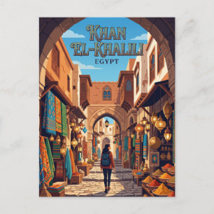 Khan el-Khalili Ägypten Postkarte